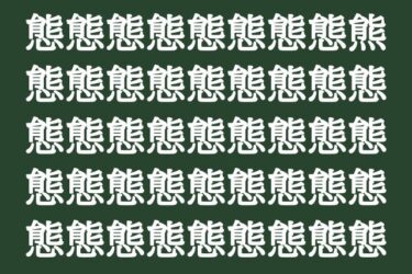 【脳トレクイズ②】見つけられるかな？1文字違う漢字を探して脳トレしよう！